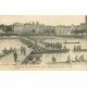 49 CHALONNES. Lancement d'un Pont de Bateaux sur la Loire par le 6° Génie 1908