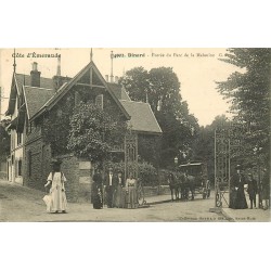 2 x cpa 35 DINARD. Attelage au Parc et Rond-point de la Malouine 1905