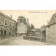 2 x cpa 35 MONTFORT-SUR-MEU. Rue de Gaël et de Hennau 1919