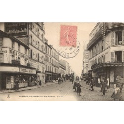 93 MONTREUIL-SOUS-BOIS. Hôtel de France rue de Paris 1905