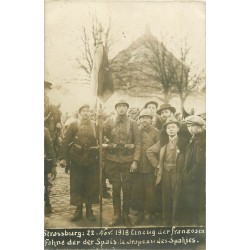 67 STRASBOURG STRASSBURG. Le Drapeau des Spahies 1918