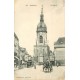 2 x cpa 80 AMIENS. Marché aux légumes et Beffroi 1906