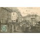 2 x cpa 22 DINAN. Marché aux Vaches 1904 et Horlogerie rue de la Cordonnerie 1918