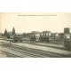 35 LA BROHINIERE. La Gare avec wagons 1921