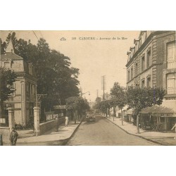 14 CABOURG. Agence Moderne et Café Hôtel Avenue de la Mer 1930