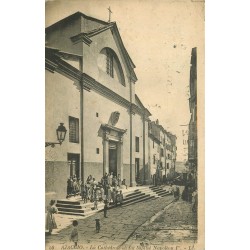 20 AJACCIO. La Cathédrale où fut baptisé Napoléon 1917