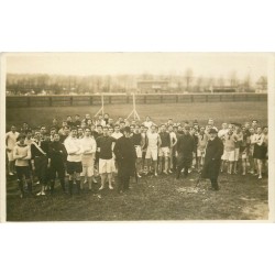 76 ROUEN. Au Stade avant le départ du Cross Country Athlétisme et Sportifs