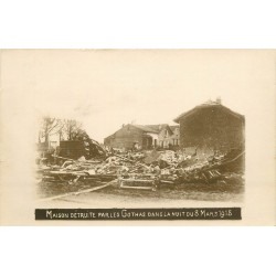 94 LE PERREUX. Maison détruite par les Gothas rue d'Avron 1918