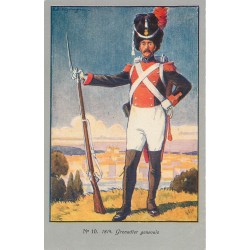 Centenaire de la Réunion de Genève à la Suisse 1814-1914. Grenadier genevois