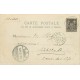 03 VICHY. Très Rare carte Pionnière 1899. Château Randan