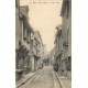2 x cpa 35 DOL DE BRETAGNE. Café "Janvier" et restaurant "Bruault" rue Ceinte 1904