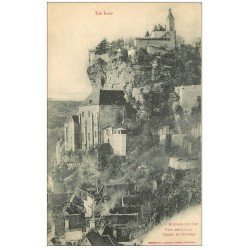 carte postale ancienne 46 ROCAMADOUR. Vue générale