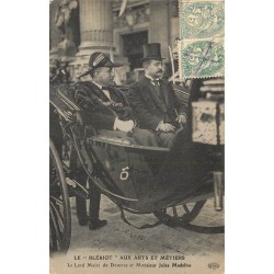PARIS 03 . Le Blériot aux Arts et Métiers. Le Lord Maire de Douvres et Jules Madeline