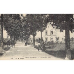 51 ANGLURE. Cavalier avenue de la Gare 1919