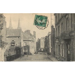 61 LA FERTE-MACE. Hôtel des Postes sur Grande Rue 1913