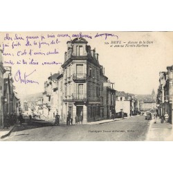 19 BRIVE. Hôtel Avenues de la Gare et Firmin-Marbeau 1919
