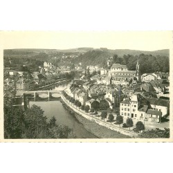 4 cpa BOUILLON SUR SEMOIS. Panorama et Château au Luxembourg en Belgique