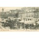 3 cpa 06 NICE. Lavandières du Paillon 1903, le Marché et Eglise Notre-Dame 1904