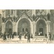 3 cpa 06 NICE. Lavandières du Paillon 1903, le Marché et Eglise Notre-Dame 1904