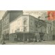 2 cpa 92 LEVALLOIS PERRET. Le Casino bar cinéma 1912 et maison après bombardement des Zeppelins