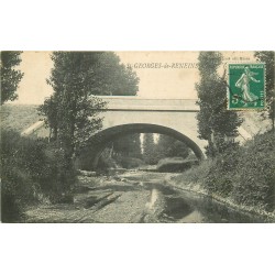 69 SAINT-GEORGES-DE-RENEINS. Pont d'Arcole ou de Bourcharnin 1908