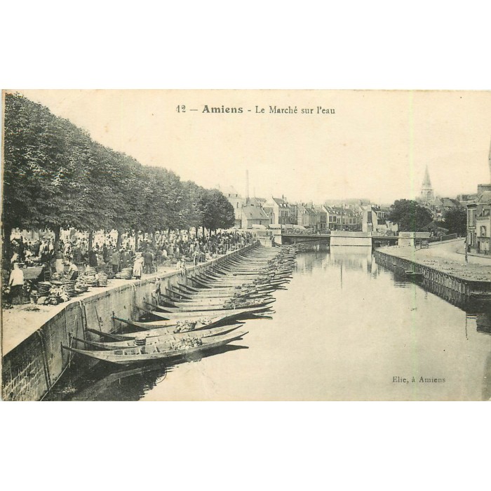 Carte Postale Ancienne Paris 75 – Cirque – Bateau Marchant Sur L’eau – Années 1900