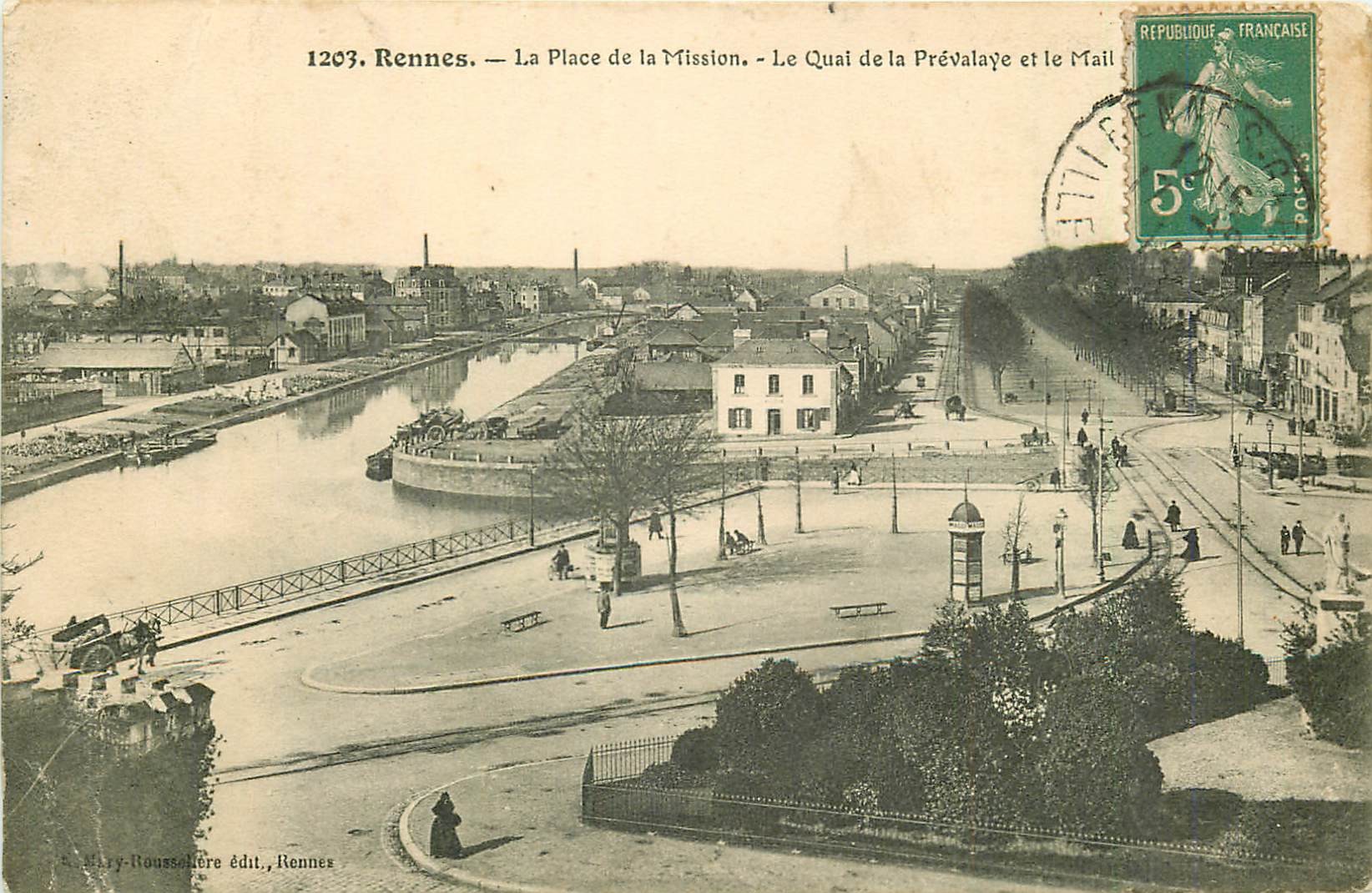 CPA 35 - RENNES (I. et V.) - 1307. L'Un des Nouveaux Salons de l