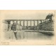 PROMO 2 cpa 29 MORLAIX. Eglise Sainte-Melaine, Coiffeur et Viaduc sur Bassin 1902