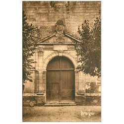 carte postale ancienne 17 BROUAGE. Portail de l'Eglise. Aunis et Saintonge. Editions Bergevin