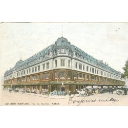 Paris 15° Grands Magasins "AU BON MARCHE" rue de Sèvres 1905