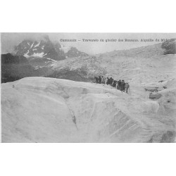 74 CHAMONIX. Traversée du Glacier des Bossons