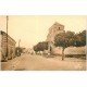 carte postale ancienne 17 BROUAGE. Une Rue et Eglise. Aigues-Mortes de la Saintonge. Editions Bergevin