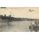 5 cpa 92 LEVALLOIS-PERRET. Rue Comeilles, Bd Bineau, Porte Asnières, Hôpital Anglais, Aéroplane Félicité