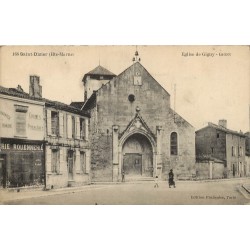 2 cpa 52 SAINT-DIZIER. Eglise de Gigny et Canal 1927-28
