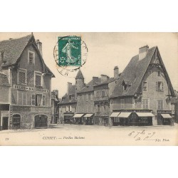 03 CUSSET. Vieilles Maisons et "A la belle Jardinière" Barthelay 1909