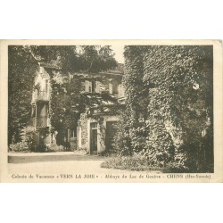 74 CHENS. Abbaye du Lac de Genève Colonie de Vacances "Vers la Joie"