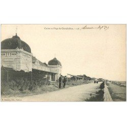 carte postale ancienne 17 CHATELAILLON. Casino et Plage 1908