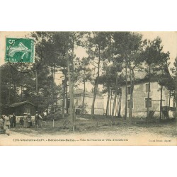 17 RONCE-LES-BAINS. Animation Villa Saint-Maurice et d'Ambleville 1908