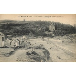 22 ETABLES SUR MER. Falaises et Plage de la Grève du Moulin 1922