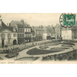 18 BOURGES. Commerces Place Berry 1909