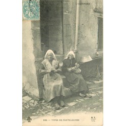 63 CHATELGUYON CHÂTEL-GUYON. Types de Paysannes vers 1904