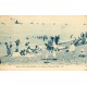 2 cpa 80 CAYEUX-SUR-MER. Planches Cabines et Plage 1922