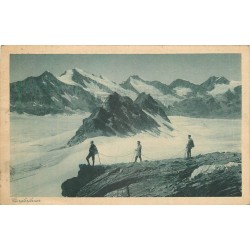 AUTRICHE. Alpinistes Glacier de Gurgi Gurglerferner Gurgle 1936