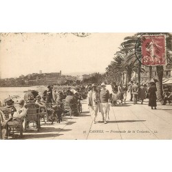 06 CANNES. Promenade de la Croisette 1925