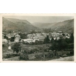 Photo cpsm petit format 12 MARCILLAC. Vue générale vers 1948