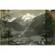 Photo cpsm petit format Suisse KANDERSTEG. Blümlisalp 1929