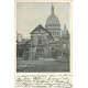 5 cpa PARIS 18. Basilique du Sacré-Coeur à Montmartre, Calvaire, Eglise Saint-Pierre et Cloche