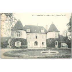 carte postale ancienne 03 CERCLIER. Le Château