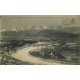 4 cpa 38 GRENOBLE. Chaîne des Alpes. la Tronche et la Moucherotte avec l'Île Verte