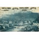 4 cpa 38 GRENOBLE. Chaîne des Alpes. la Tronche et la Moucherotte avec l'Île Verte